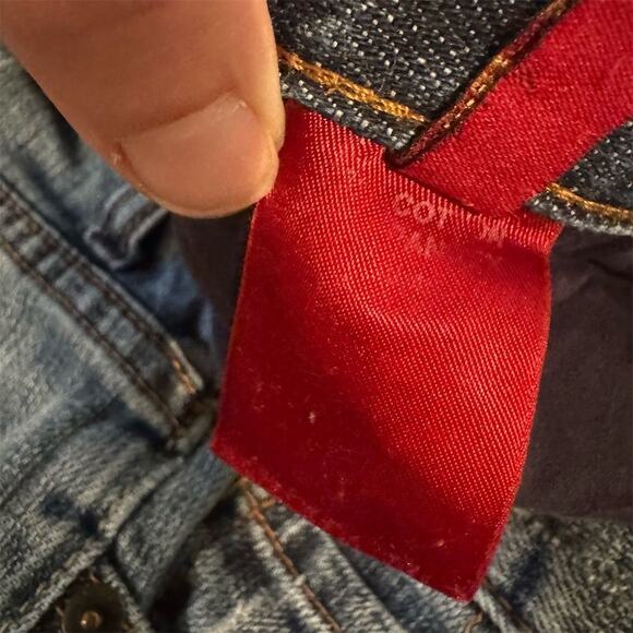 Express Mia Boot Leg Jeans Y2K Sz 8 30x31 Horse Cowgirl Western Minimalist READ - Picture 11 of 15